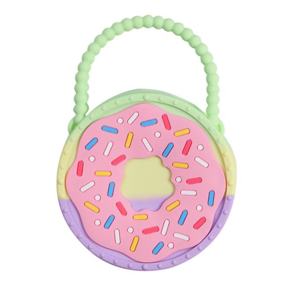 Children Decompression Toy Bags Silicone Girl Boy Unicorn Pop Press Schoolbag