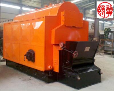 Horizontal Industrial Hot Water Boiler System Low Noise With Water Cooling Wall