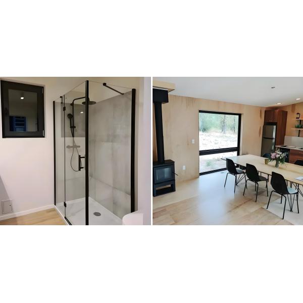 Outdoor Adventures Steel Luxury Camping House With Outdoor Balconies