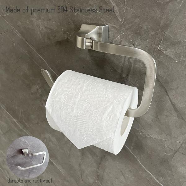 6.8 Inch Modern Toilet Paper Roll Holders Hotel Bathroom OEM Acceptable