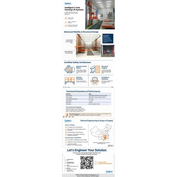 Custom 3D Overhead Rail Painting Wagon System – Complete Kit (Design & Fabrication)