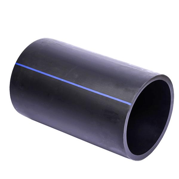 Tubulação de fonte plástica PN16 da água do HDPE azul preto da cor PE100 DN1000mm