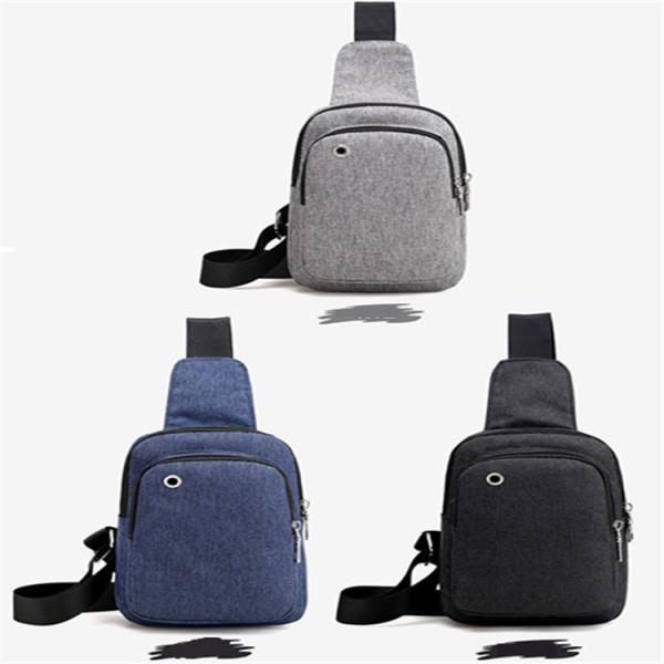 Trendy Crossbody Sling Bag Oxford One Shoulder Sling Chest Bag