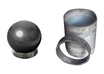 Customized Tungsten Carbide Valve Seats / Ball Valve Seat Non Magnet
