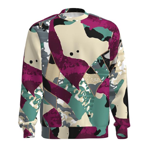 Digital Printing Hoodie Round Neck Sweatshirt Thermal Sublimation Custom DIY Hoodie
