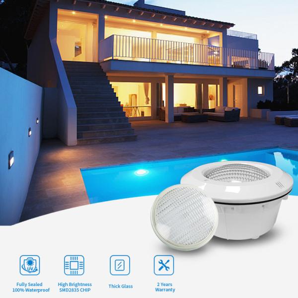 Multicolor свет бассейна 35W PAR56, IP68 делает света водостойким для бассейна