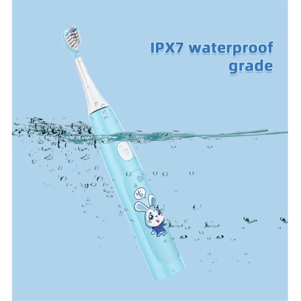 34200VPM Limpieza oral para niños Cepillo de dientes eléctrico con recordatorio de 30 segundos