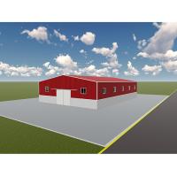 Construcción comercial de estructuras prefabricadas de acero