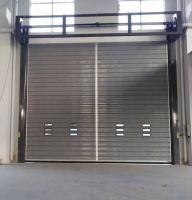 Resist Wind 70mm High Speed Spiral Door For Outdoor Passage