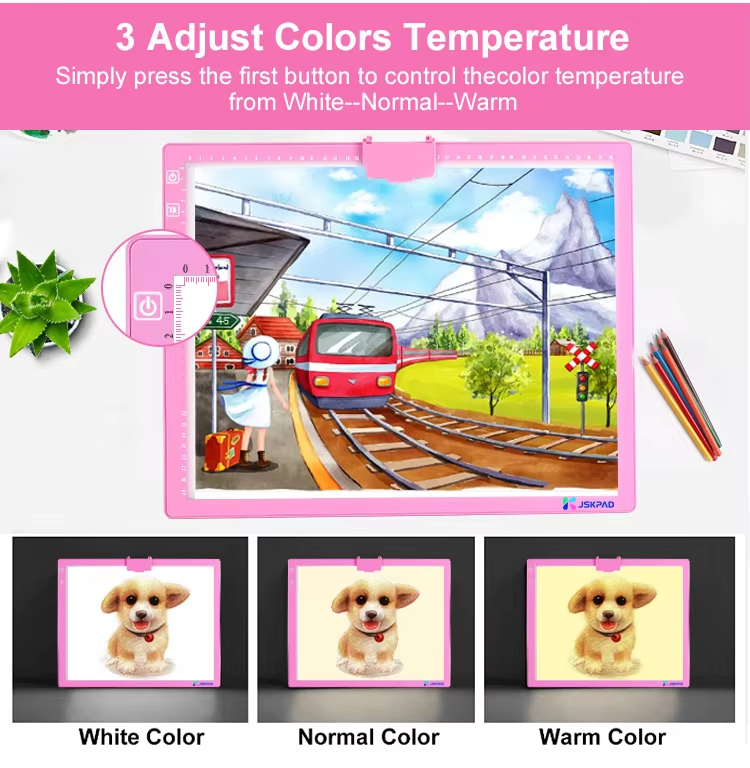 OEM ODM package USB Portable LED Tracing Light Drawing Pad Unisex Plastic Light Box Suitable Kids Age Range 5 to 7 years
