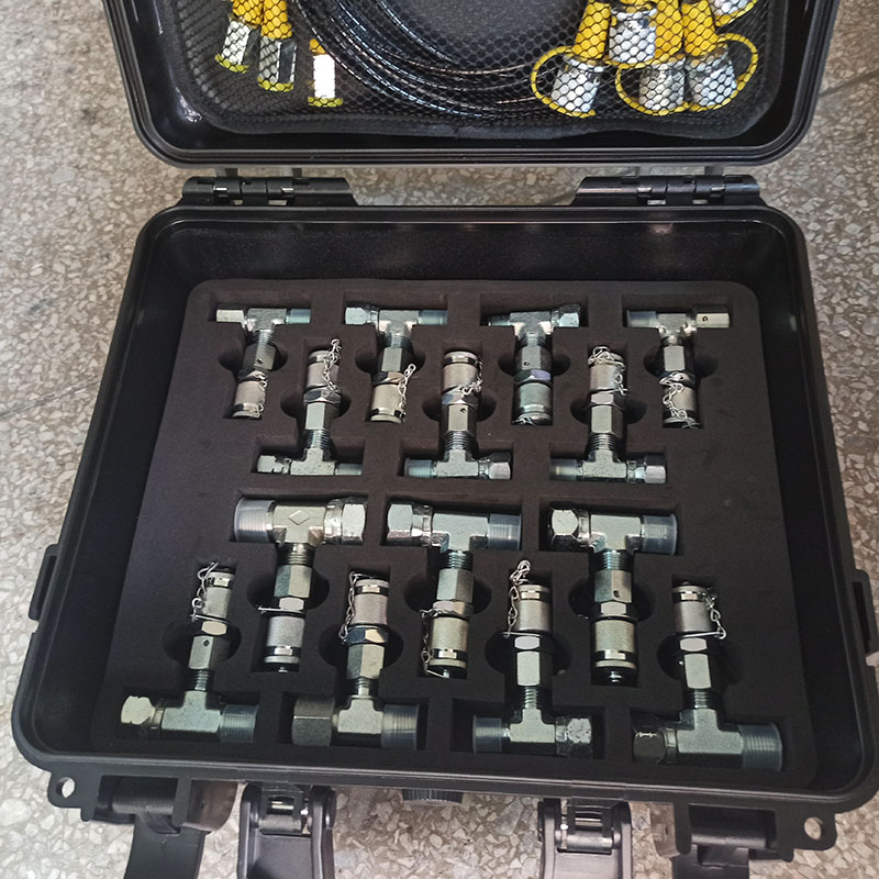 Excavator Pressure Gauge Kit  Pressure test Tool Diagnostic Tool