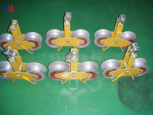 Bloque de ensamblaje de las gavillas en tándem 25KN Carga de aluminio/gavillas de nylon
