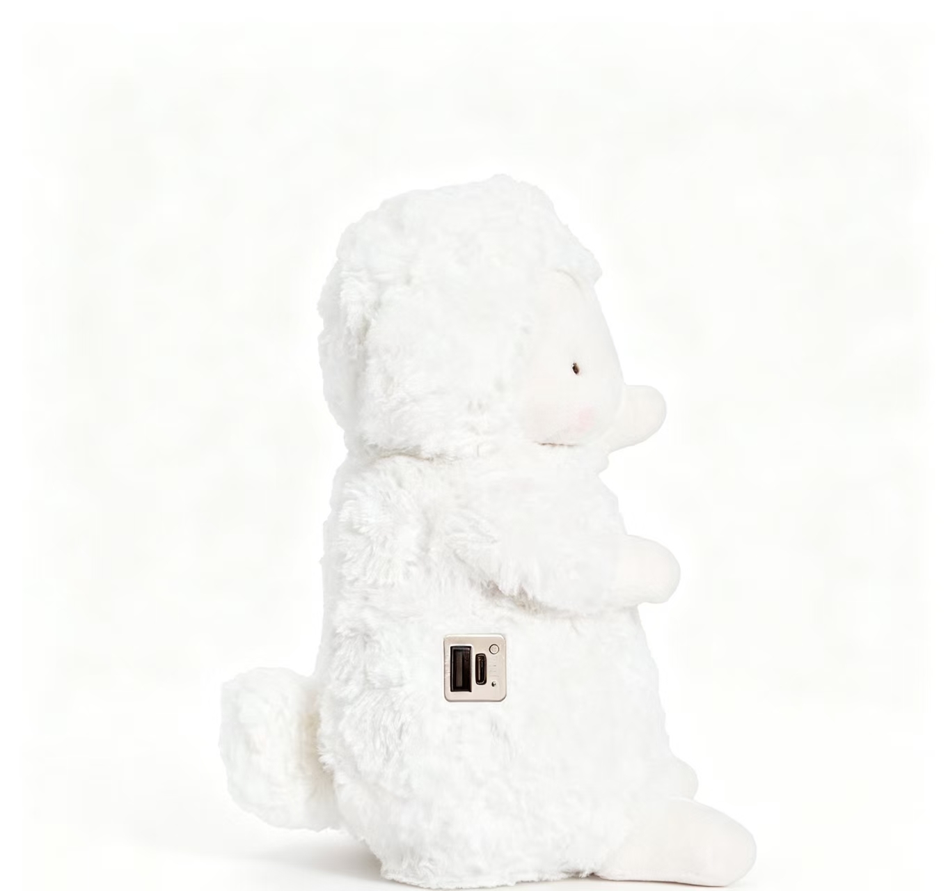 Kids Friendly Portable Sheep Hand Warmer,Powered by USB Power Bank for Easy Carry,Soft Gentle‑Touch Fabric for Household Indoor Use,3‑Level Heat Setting 40‑50‑60℃,Long‑Lasting 6‑8‑Hour Working Time