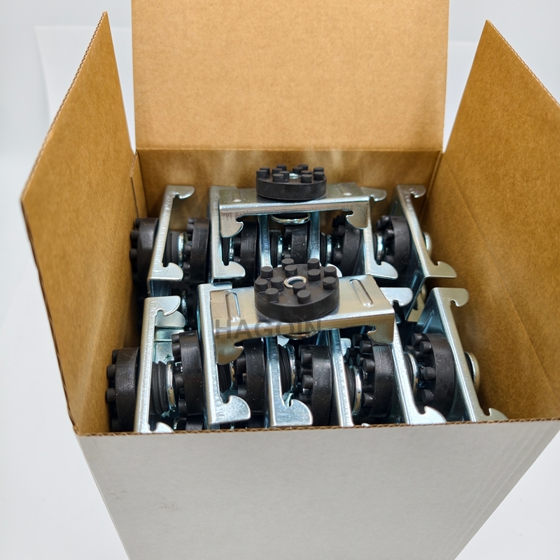 Decoupling RSIC-1 Resilient Sound Isolation Clips Breathable High Load Sound Proofing Clips
