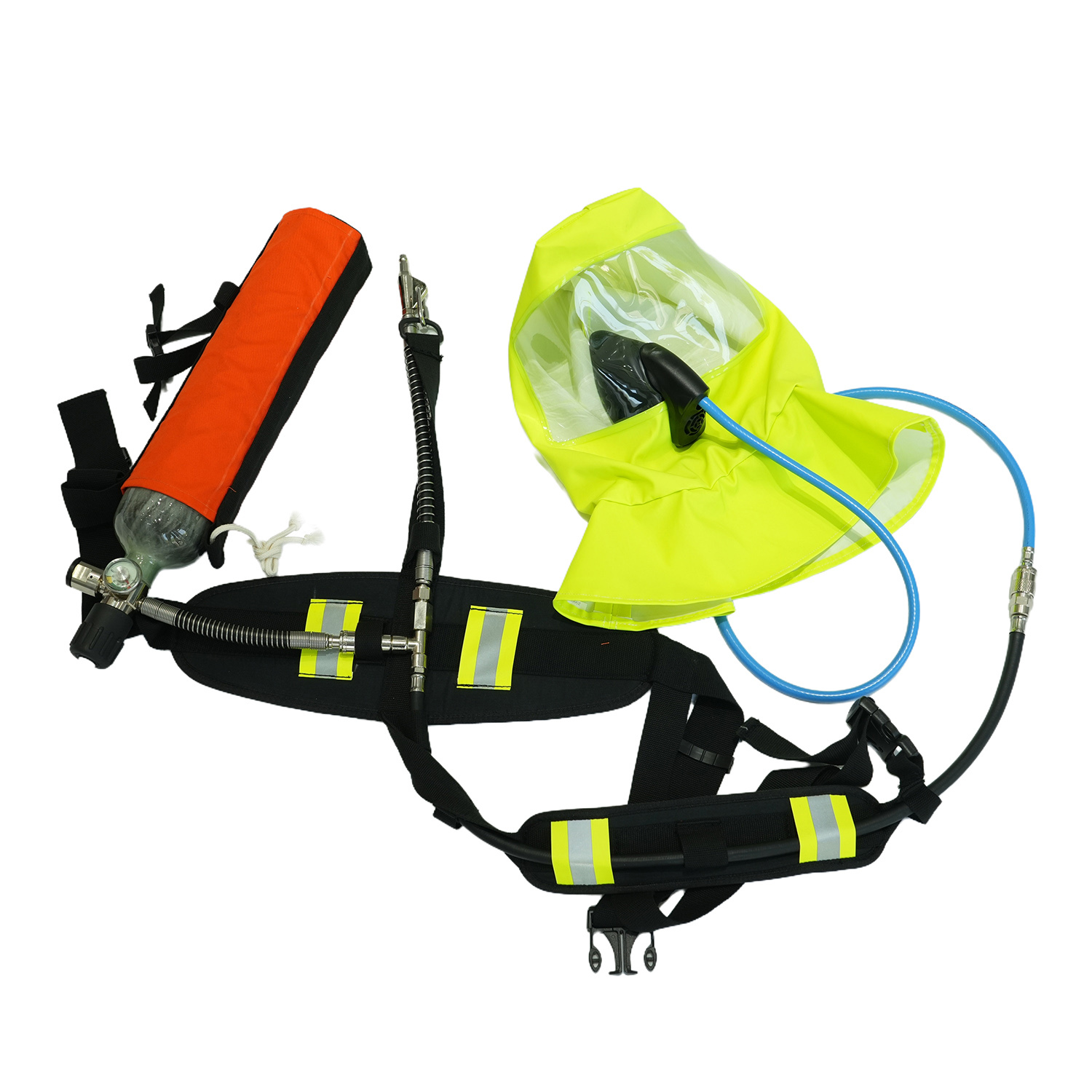 Marine EEBD Breathing Apparatus with 2L/3L Cylinder and Soft Hood