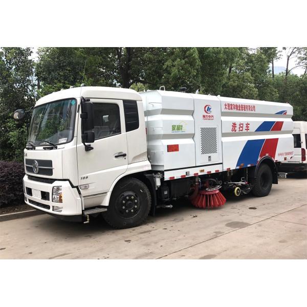 Кубическая тележка уборщика улицы метра 12, совмещенная тележка дороги моя с подметать вакуума/чисткой воды