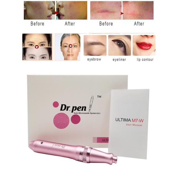 Dr.Pen M7-W Wireless Microneedling Cartridge Device Skin Tightening Micro Needle Stimulate Electric Stamp Dermapen