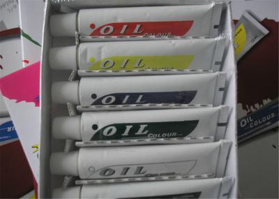 Nozzle Pigment Cream Aluminum Paint Tubes Packaging 50ml Volume 15g Capacity