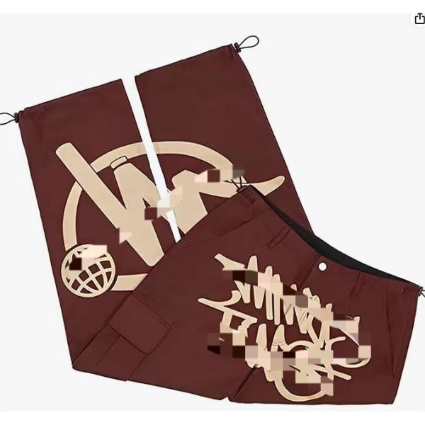 XMAMLON Lightweight Vintage Sweatpants Autumn Men's Trousers with Custom Logo Print