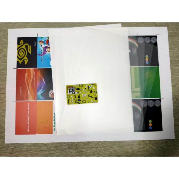 лист низкого Vicat ПК 295*480mm пластиковый для безконтактной продукции карт IC