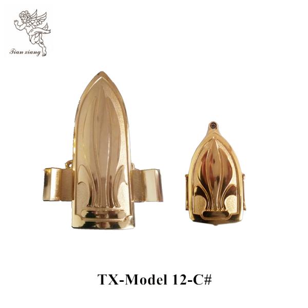 Flower Pattern Funeral Coffin Corner For Casket