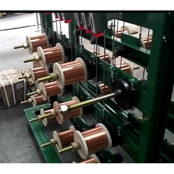 Электрический кабель / Медная проволока Скручивающая машина 1600rpm Для кучки Литц проволоки