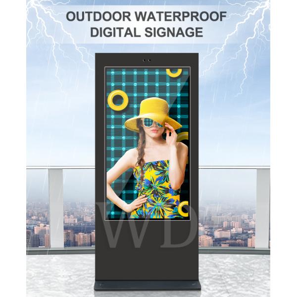 MP4 Video media player LCD screen IP55 Outdoor Totem 55