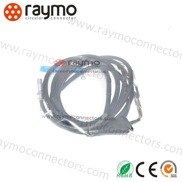 RAYMO 19 Pin Circular Push Pull Connector Brass Chrome Plated DIN
