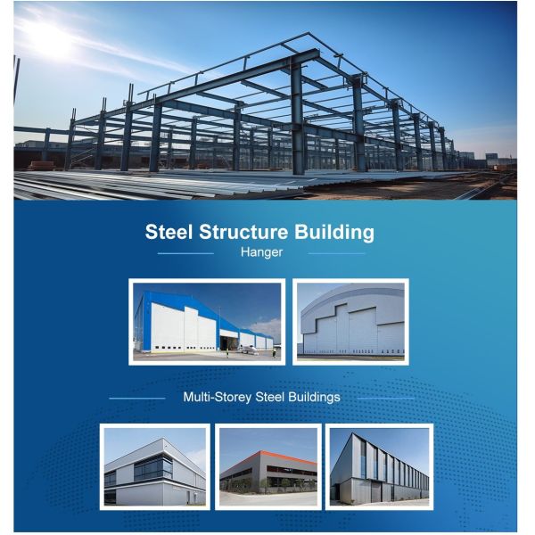 Steel Structure Workshop Lightweight Yet Durable For Light And Heavy Industrial Production Needs