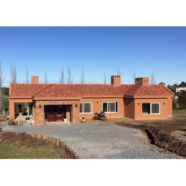 Maison en acier léger moderne