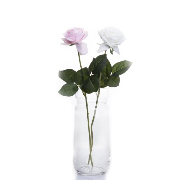 Wholesale Home Decorative Clear Flower Glass Vase factory