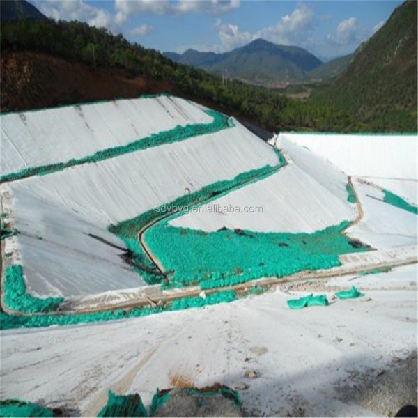 Geotextil não tecido 80g/m2 a 1000g/m2 A melhor escolha para a protecção do ambiente