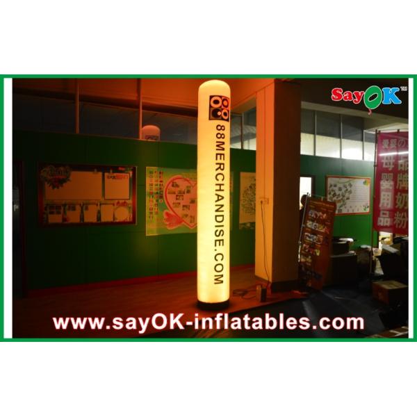 Колонки украшения освещения СИД рекламы штендер раздувной раздувной с печатанием логоса