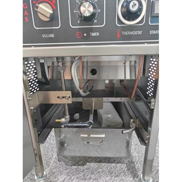 Механическая панель 304 SUS Газовое отопление Куриная фритюрка под давлением без фильтрации масла