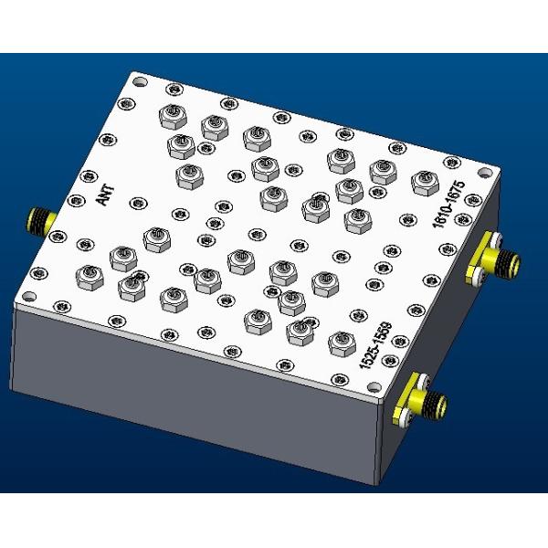 Широкополосный 1525-1559 МГц SMA Bandpass Filter 50W JT-DUP1542/1642-SMA дуплексор