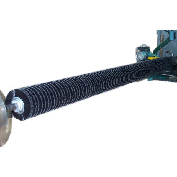 Истирательные спиральные обветренные щетки ролика