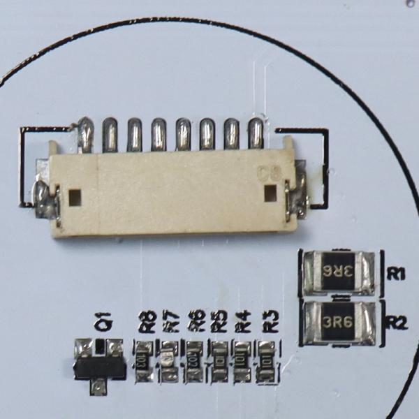High Frequency PTFE Single Sided PCBs Routing One Stop Service
