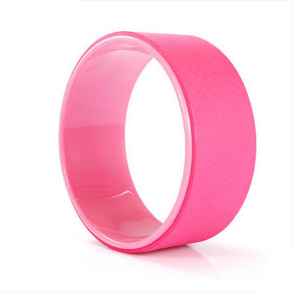Back Training Yoga Circle Ring , TPE Yoga Fitness Roller Wheel For Slimming Waist
