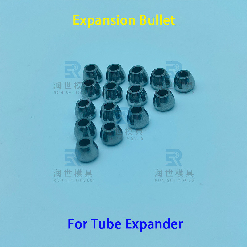 Tungsten Steel Tube Expander Spare Parts Φ7 Expansion Bullet For Vertical Electric Expander