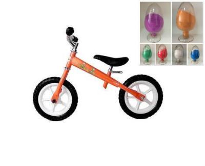 UV Resisting Metallic Orange Powder Coat For Bicycle Frame Anti Corrosion