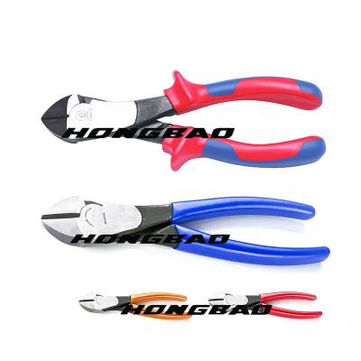 200mm 160mm 6 Inch 8 Inch 7 Heavy Duty Insulated Side Cutters Diagonal Pliers 60# CRV Steel