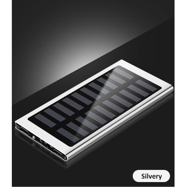 High Quality Solar Power Bank 8000mah Durable Solar Charger Portable for Mobile Phones