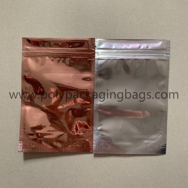 Custom Printed Mylar Ziplock Pouch CBD plastic packaging bags