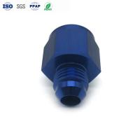 Piezas de aluminio CNC personalizadas con anodizado azul ±0.01mm de tolerancia