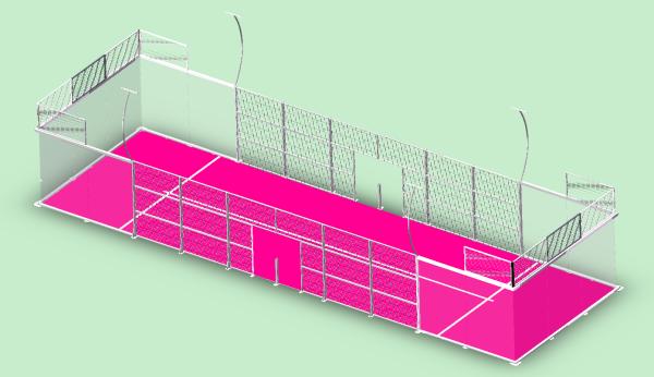 International Padel Court Supplier Bulk Export Of Fencing Frames Glass And Other Facilities OEM/ODM