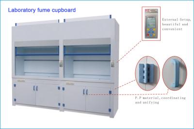 Floor Mounted Walk Lab Fume Cupboard Custom Made Microprocessor Control System
