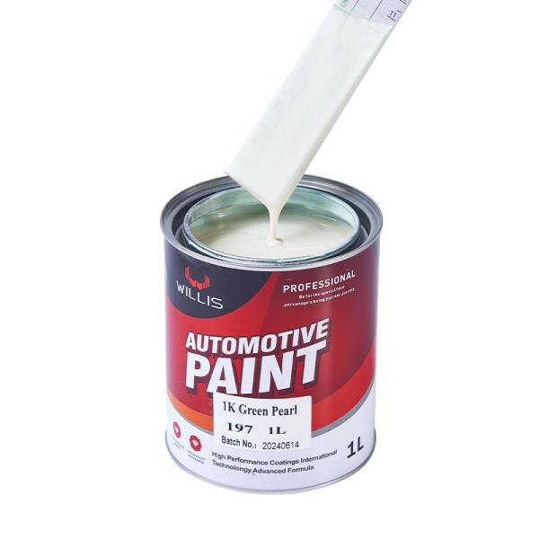 1K Basecoat Pearlescent Car Paint 1K Green Pearl Acrylic Lacquer Paint Automotive Paint Brands Metallic Car Paint