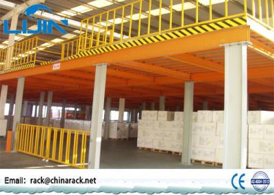 Heavy Cargos Industrial Mezzanine Floors Load Capacity 0-2000kg / Square Metre