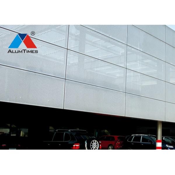 Outdoor Fireproof Aluminium Perforated Panel Plate For Building Decoration