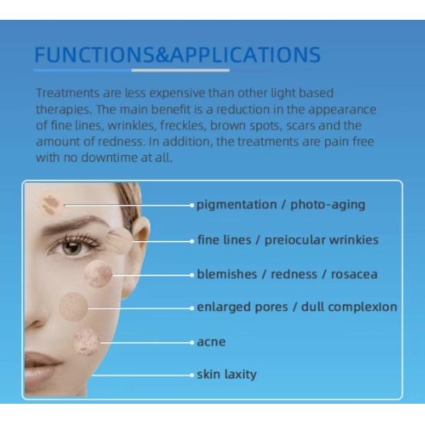 Dual Photodynamic Skin Whitening PDT LED Red Light Therapy  Machine
